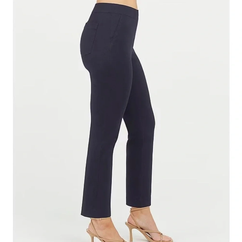 Spanx On-the-Go Ankle Slim Straight Pant black XL